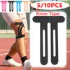 5/10 шт. Облегчение боли в колене Спортивная коленная лента Эластичные спортивные защитные пластыри Водонепроницаемая дышащая кинезиологическая лента для коленей