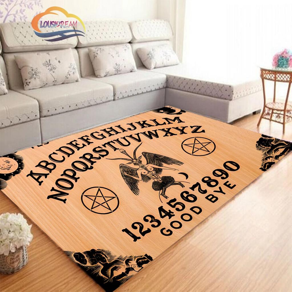 Ковер для гадания, ковер для колдовства, доска для спиритических сеансов с руками, оккультизм, для гостиной, большой декоративный напольный нескользящий коврик
