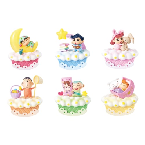 Re-Ment Crayon Shin-chan Sleepy In Pajamas Shin-chan 1 Box Approx. H115 X W70 X D70mm Made of PVC