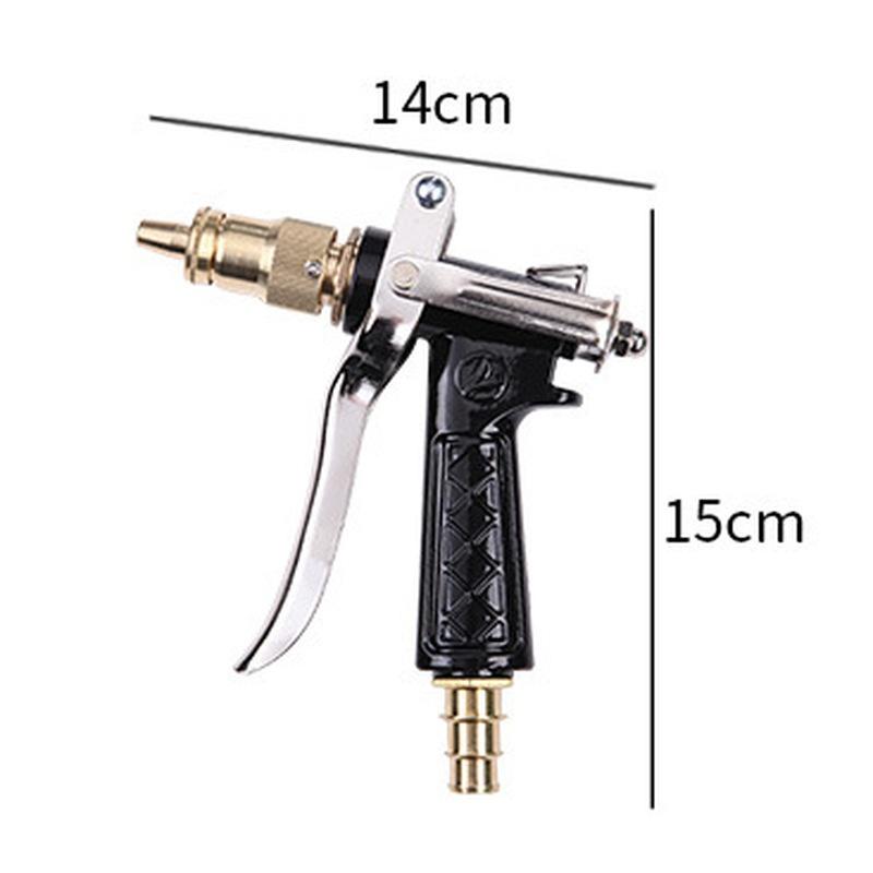 Водяной пистолет для мытья автомобилей, водяной пистолет из чистой меди, садовый водяной пистолет, утолщенный, высокого давления для мойки автомобилей