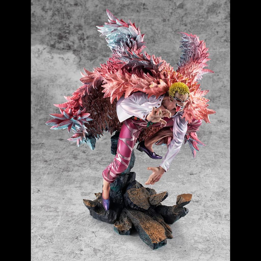 MegaHouse One Piece Небесный Демон Донкихот Дофламинго Пират Портрет Коллекционная Фигурка - - WA-Maximum - (Ограниченное),