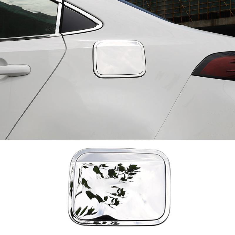 Для Toyota Corolla E210 2022 2023 Автомобильная крышка топливного бака из нержавеющей стали, масляная крышка, декоративная наклейка на отделку