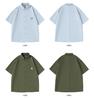 HIPANDA Anti-wrinkle Cool Feeling Collared Short-Sleeved Shirt