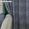1 шт. NAPEARL Простая и универсальная японская штора с принтом и кисточками, полузатемняющая, для маленького окна, кухни, спальни, гостиной, домашний декор