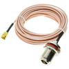 SMA Male to N Female Bulkhead Connector Crimp RF Coaxial Coaxi WiFi Extension wire jumper pigtail cable RG316 Plug Connectors 4