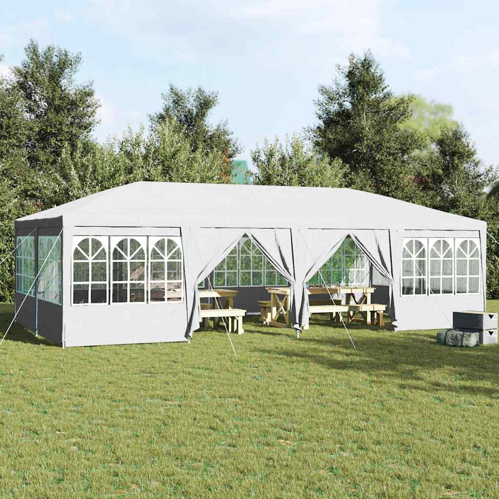 Party Tent White 800 x 400 x 266 cm Polyethylene