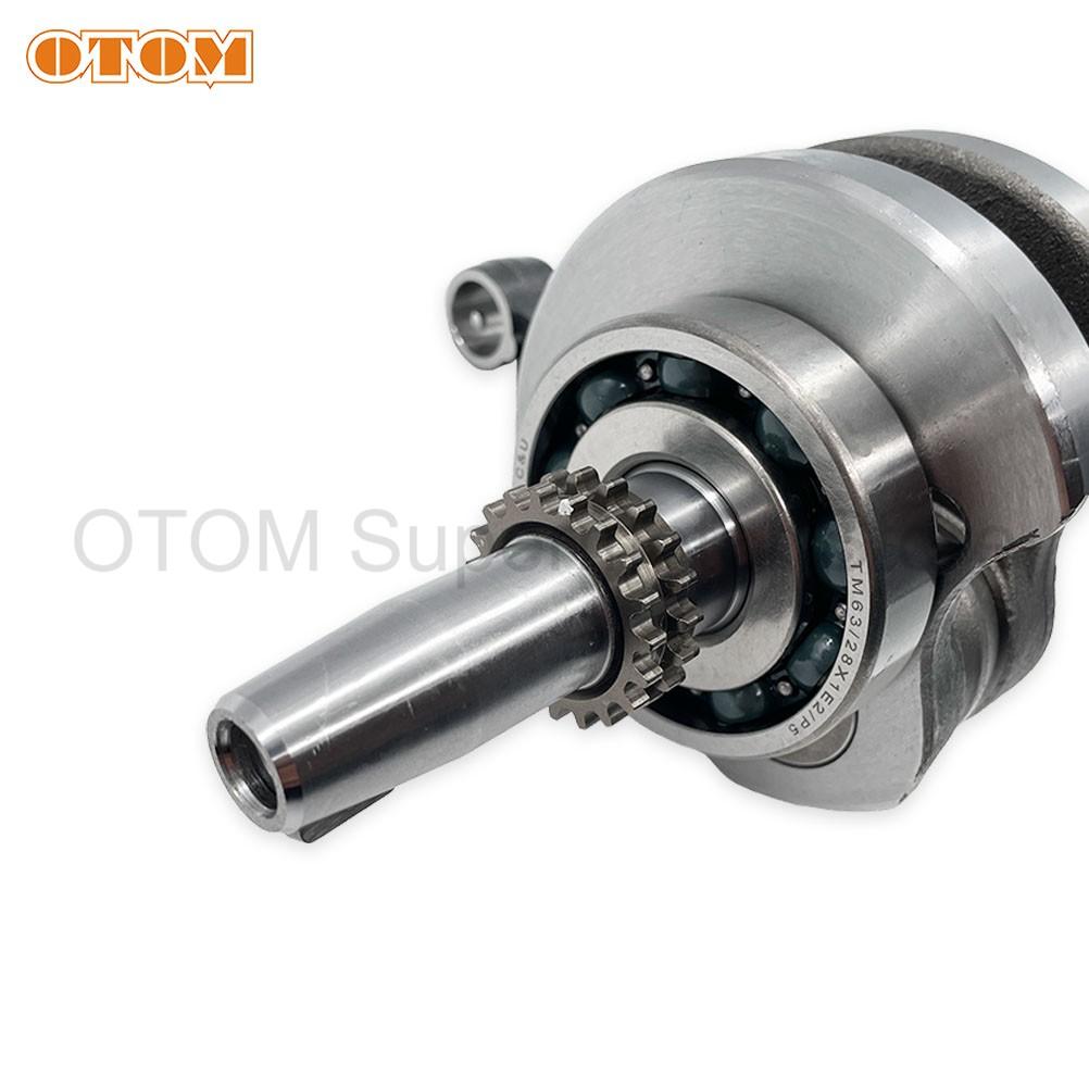 OTOM Motorcycle Crankshaft Assembly Crank Shaft Connecting Rod For ZONGSHEN ZS172FMM-5 PR250 ZS175FMN PR300 KEWS Engine Parts