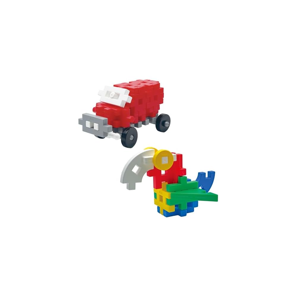 Gakken New Block 350 Piece Set with 2 Hammers for Ages 2 and Up Educational Building Toy