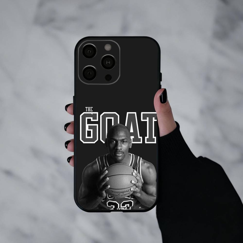 Чехол для телефона с баскетбольным мячом M-Michael J-Jordan-N, силиконовый, мягкий, для IPhone 17pro 16 15 14 13 12 11 X XR Plus Pro Max Plus