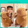 Backpack Capybara Hamburger Plush Toy Room Decoration Children Christmas Gifts