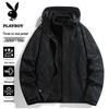 Playboy Men's 3-in-1 Windproof Warm Outdoor Jacket