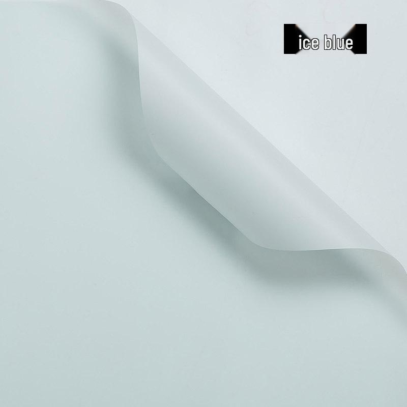 Полупрозрачная Водонепроницаемая Матовая Бумага для Букетов Флориста - Корейская Однотонная Упаковка для Цветов