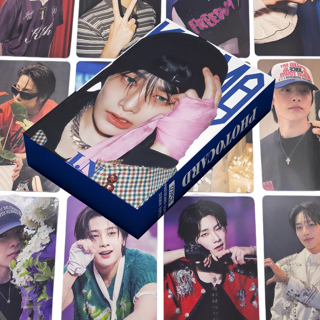 Фотокарты Stray Kids Коллекционные карты The Album Печать высокого разрешения L.n Подарок для фанатов Коллекция Сувенир KARMA PCS KPOP 127 4-й Подходит для детей