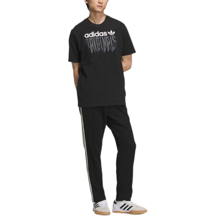 adidas Оригинал ADICOLOR TRACK Повседневные брюки Унисекс Черный JX2816