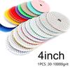 Diamond Polishing Pads Dry And Wet Buff Disc For Sanding Marble Granite Concrete Abrasive Grinding Set