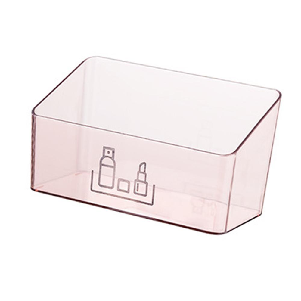 Rectangular Mirror Cabinet PS Cosmetic Makeup Organizer Jewelry Organizer Desk Storage Box Desktop