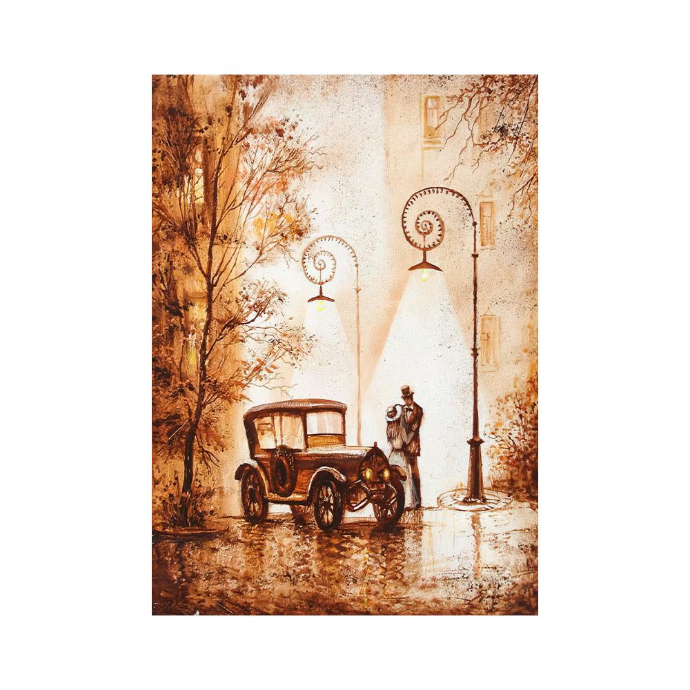 Abstract Wonderful Romantic Couple Painting On Canvas Wall Art HD Pictures Lovers Posters and Prints Warm Home Living Room Decor