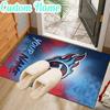 Custom Name Tennessee Logo Art Rug Office Rug Chair Mat Non Slip Carpet Rugs for Bedrooms Dining Room Living Room Home Decor gifts
