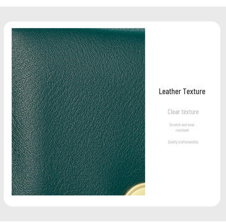 Женский короткий кошелек на молнии 2024 года: Компактный двойной кошелек с отделением для монет и карточек