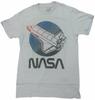 Футболка NASA Shuttle Moon Мужская Унисекс Футболка