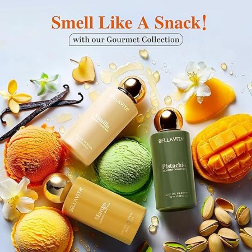 BELLAVITA Gourmet Collection Vanilla | Стойкий | EDP 100мл | Мускусный, Фруктовый Премиальный Унисекс Аромат для Мужчин и Женщин