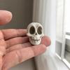 Миниатюрные фигурки черепов из пластика, 3D-печатные мини-фигурки черепов, головы, украшения, декор в темном стиле для рабочего стола, офисной полки, вечеринки на Хэллоуин