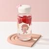Cartoon Fruit Water Cup, Sealed And Leak Proof With Handle, High-Value Student Outdoor Portable Gift Cup