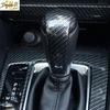 Carbon Fiber For Mazda 2 CX-3 CX-5 2016- Look Car Gear Shift Knob Trim Cover