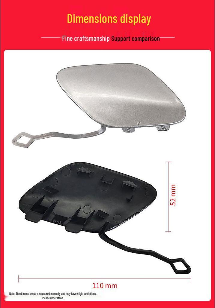 Накладка переднего буксировочного крюка для Mercedes E-Class Sport W212 2014-2015 2128852422