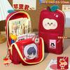 Large Opening Upright Standing Pencil Case Cute Stationery Pouch For Teen Girls Students