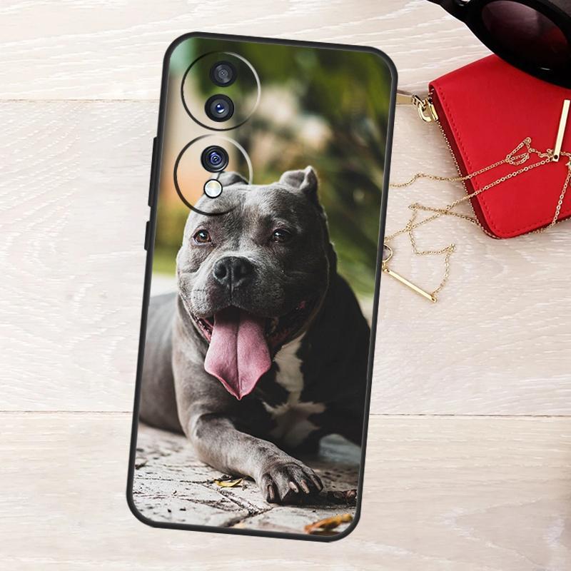 Pit Bull Lovely Dog Pitbull Case For Honor Magic 8 5 6 7 Lite X9a X9b X9c X9d X8b X8c Win RT 50 70 90 200 400 Pro Cover