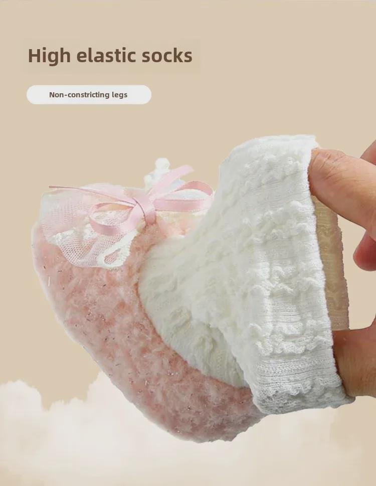 Теплые детские зимние ботинки с бархатом для детей от 0 до 12 месяцев