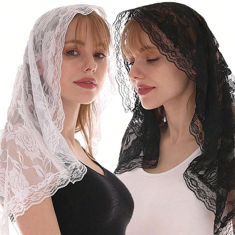 Women Tassel Wrap Shawl Flower Lace Scarves Lady Fashion Wedding Headscarves Female Spring Summer Photo Props Accessories