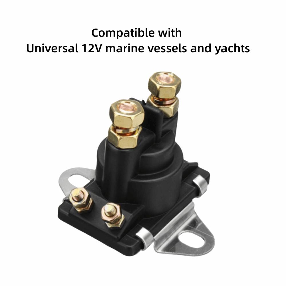 4 Terminal Starter Solenoid Relay 12V Power Trim Solenoid Tilt Trim Solenoid For 35-275HP