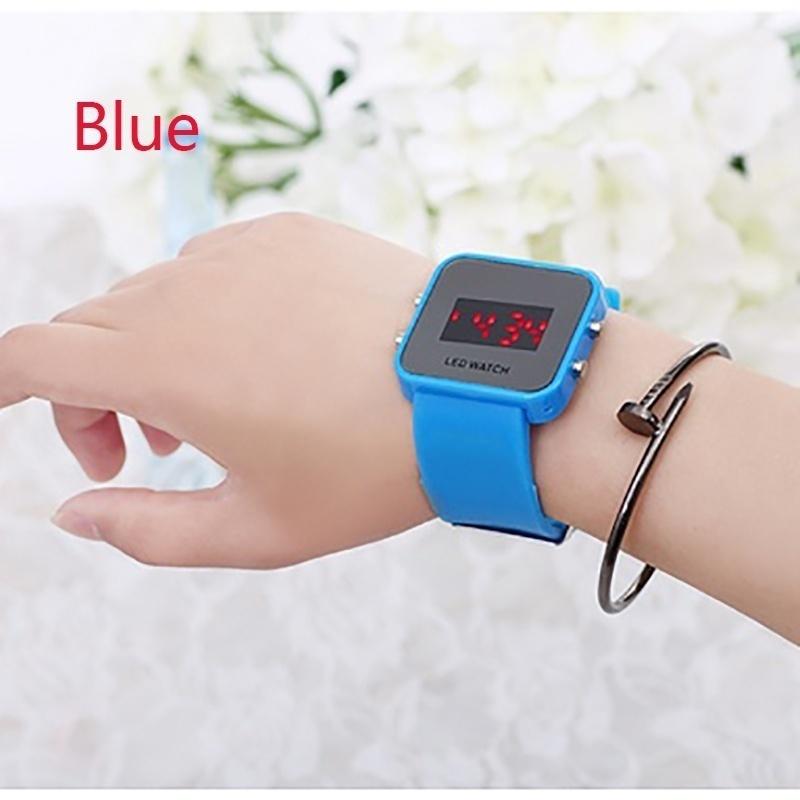 Мужские женские светодиодные часы для мальчиков и девочек, студенческие часы