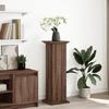 VidaXL Постамент с хранением коричневый дуб инженерное дерево 854613