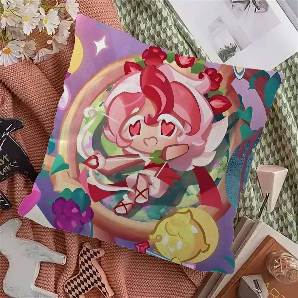 Game CCookie Run Kingdom Personalized Pillow Cover Kids Bedroom Wild Party Decor Pillowcase Kid Birthday Shower Gift