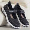 Women's Walking Shoes, Mesh Breathable Women's Shoes, Middle-aged and Elderly Mothers' Shoes, Velcro Single Shoes