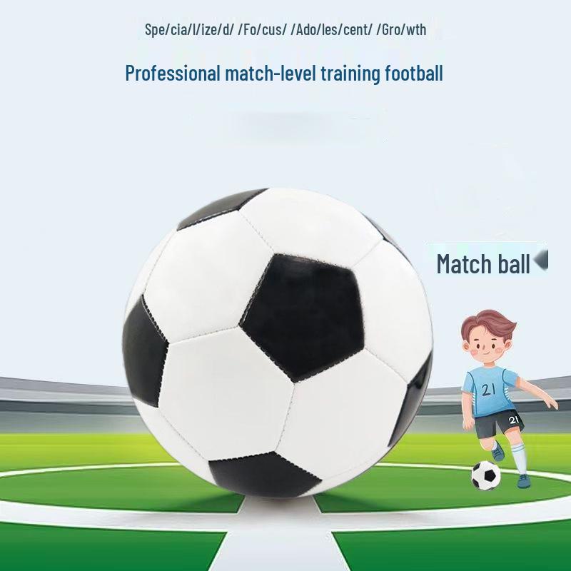 Children's & Adult Training Football - Size 3 Toddler, Size 4 Primary, Size 5 Junior High Competition Ball