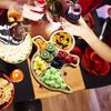 Halloween Charcuterie Board Tray - Wooden Serving Platter With Spooky Designs For Parties, Cheese & Charcuterie Display,  Table Centerpiece Decor