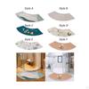 Curved Bath Mat Rug Water Absorbent Foot Soft Bathroom Anti Slip Shower for