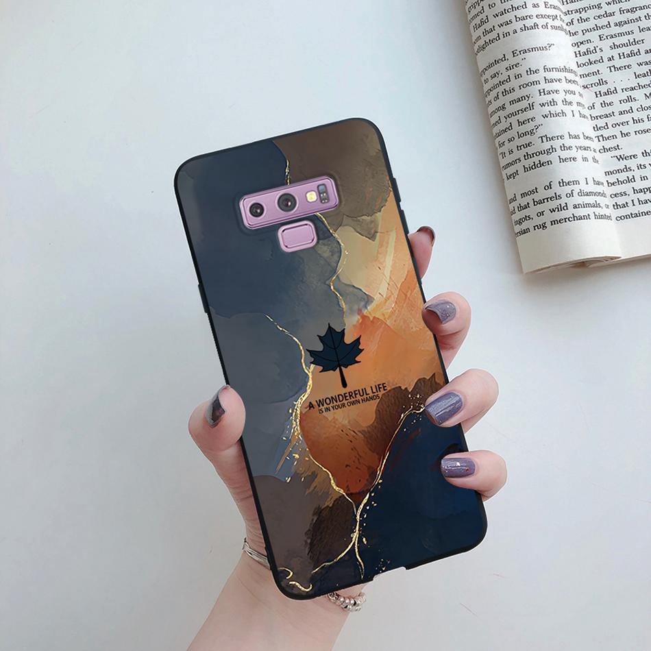 Чехол-крышка для Samsung Galaxy Note 9, милый мультяшный кот, силиконовая задняя крышка, ТПУ, Funda для телефона Samsung Galaxy Note 9 Note9