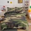 Домашний текстиль Cool Boy Girl Kid Adult Duver Cover Set Camouflage Beddding Sets King Queen Twin Chair Covers With Pillow Cover