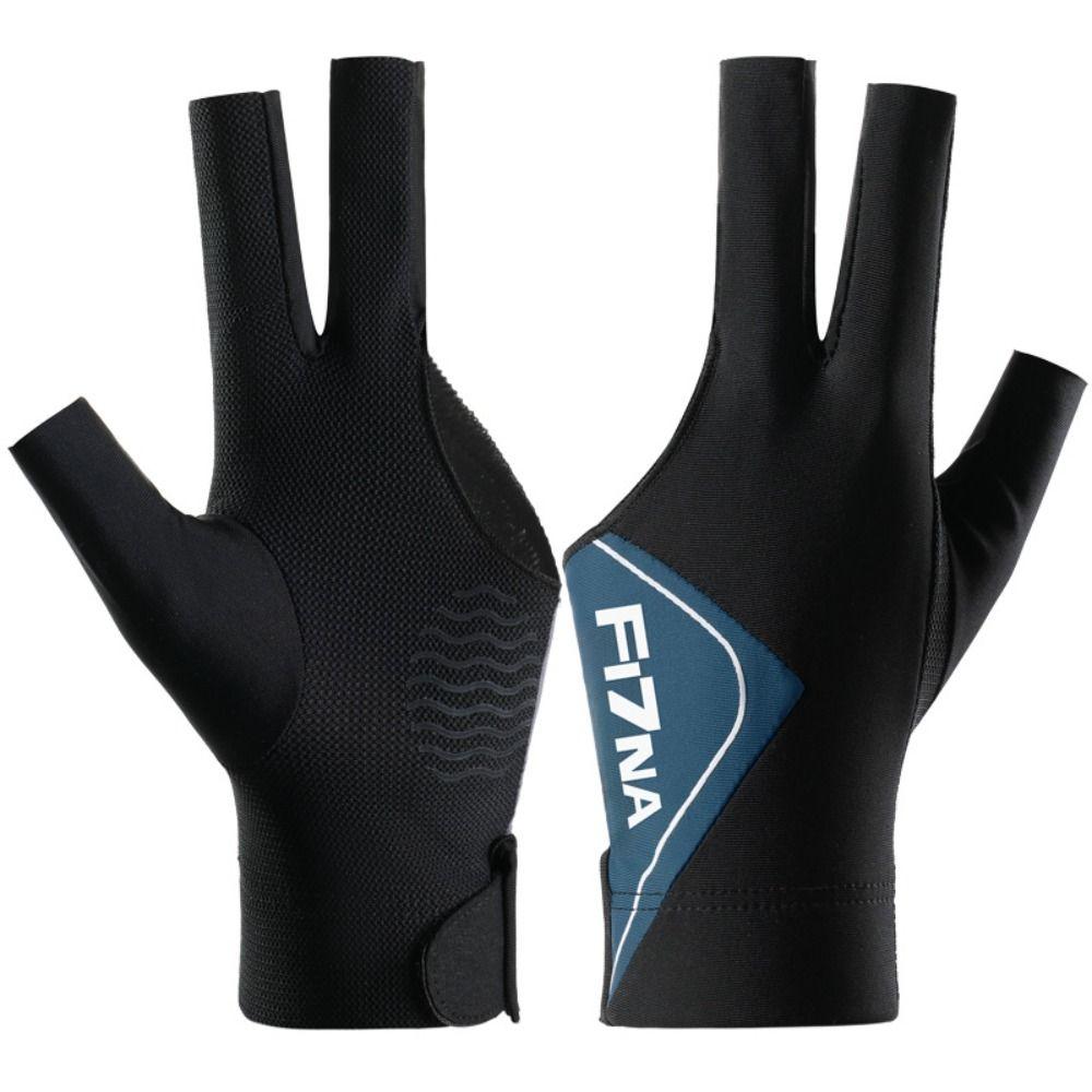 Left Hand Billiards Gloves Breathable Snooker Cue Glove Three-finger Gloves Billiard Accessories