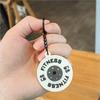 2025 New Barbell Keychain Silicone Dumbbell Keychain Gym Gifts For Gym Lovers Fitness Trainer Gift Backpack Car Key Pendant