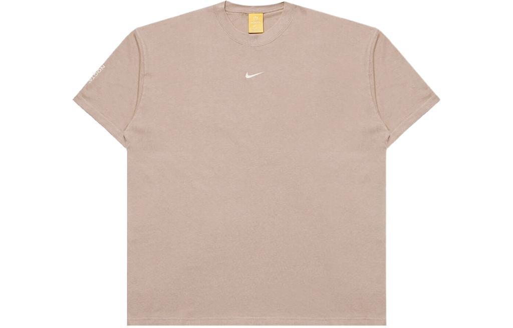 Nike X Nocta SS24 Футболка Азиатская версия Унисекс Конопляный коричневый FN7664-200