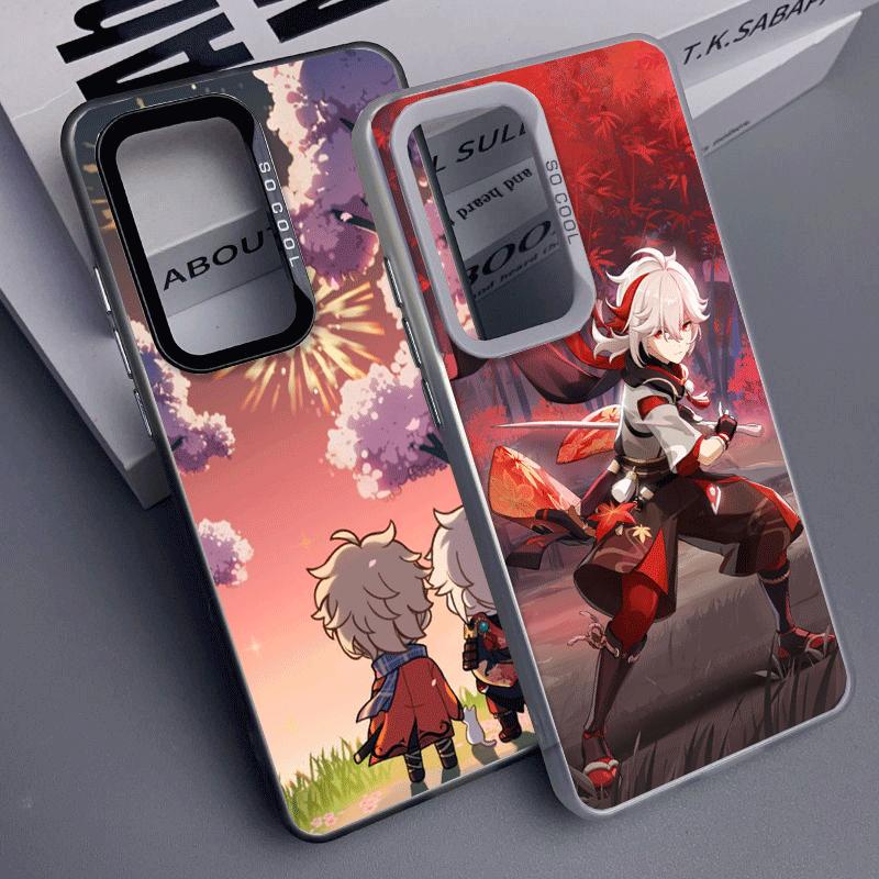 Мягкий чехол для телефона Genshin Impact Каэха для Samsung A17 A16 A15 A14 A13 A57 A56 A55 A54 A53 A37 A36 A35 A34 A33 A26 A25 A24 A23 A5