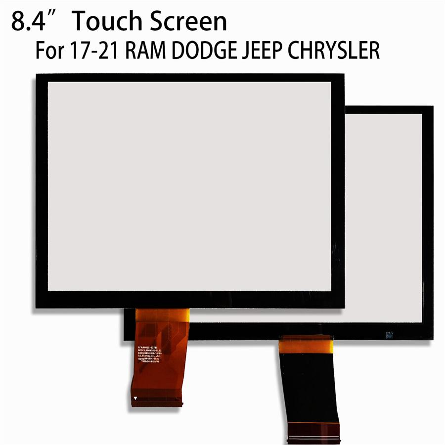 8.4" Replacement Touch Screen Panel Digitizer Lens For Jeep Ram Chrysler Dodge