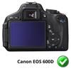 Protection écran pour Canon EOS 600D [Pack 2] Film Plastique Protecteur Résistant Ultra Mince Phonillico