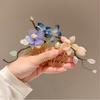 Flower Chinese Style Hair Stick Hair Comb Hanfu Hairpin Classical   Hanfu Accessories